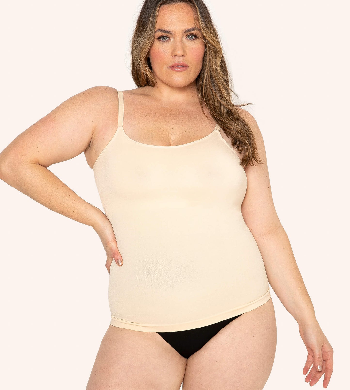 Shaping Scoop Neck Cami