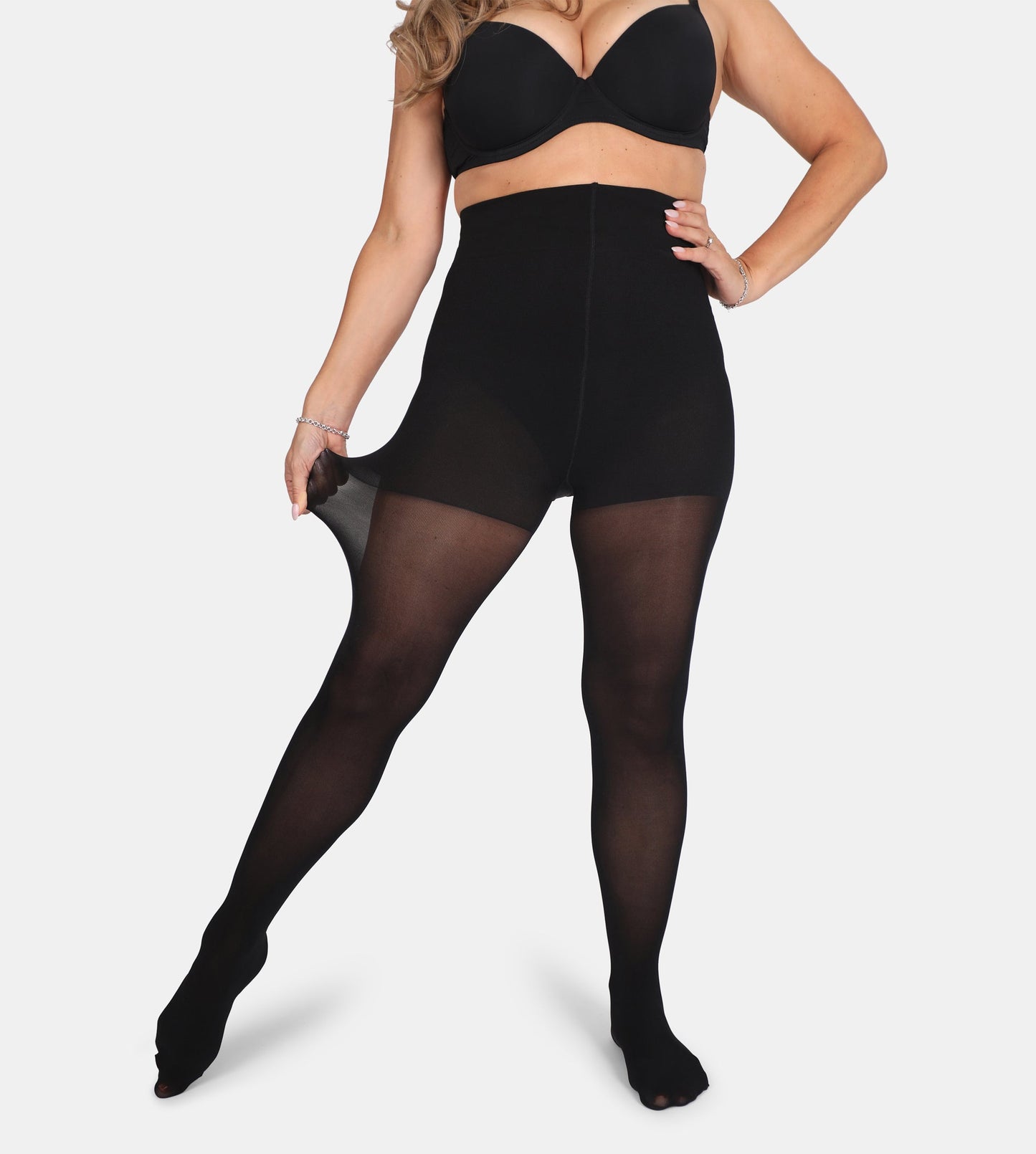 2-Pack 70 Denier Tear-proof Shaping Tights