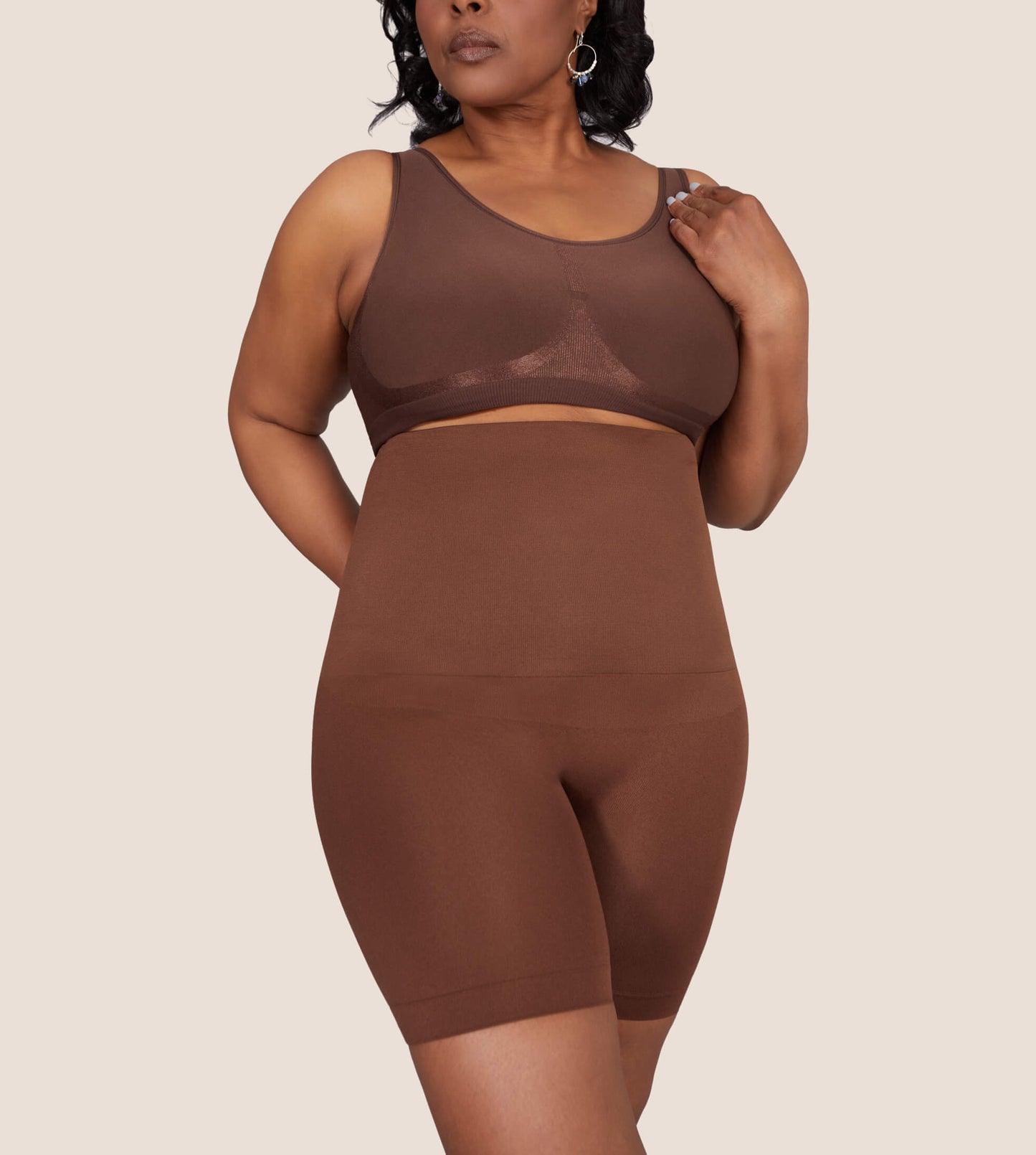 High Waisted Shaping Shorts