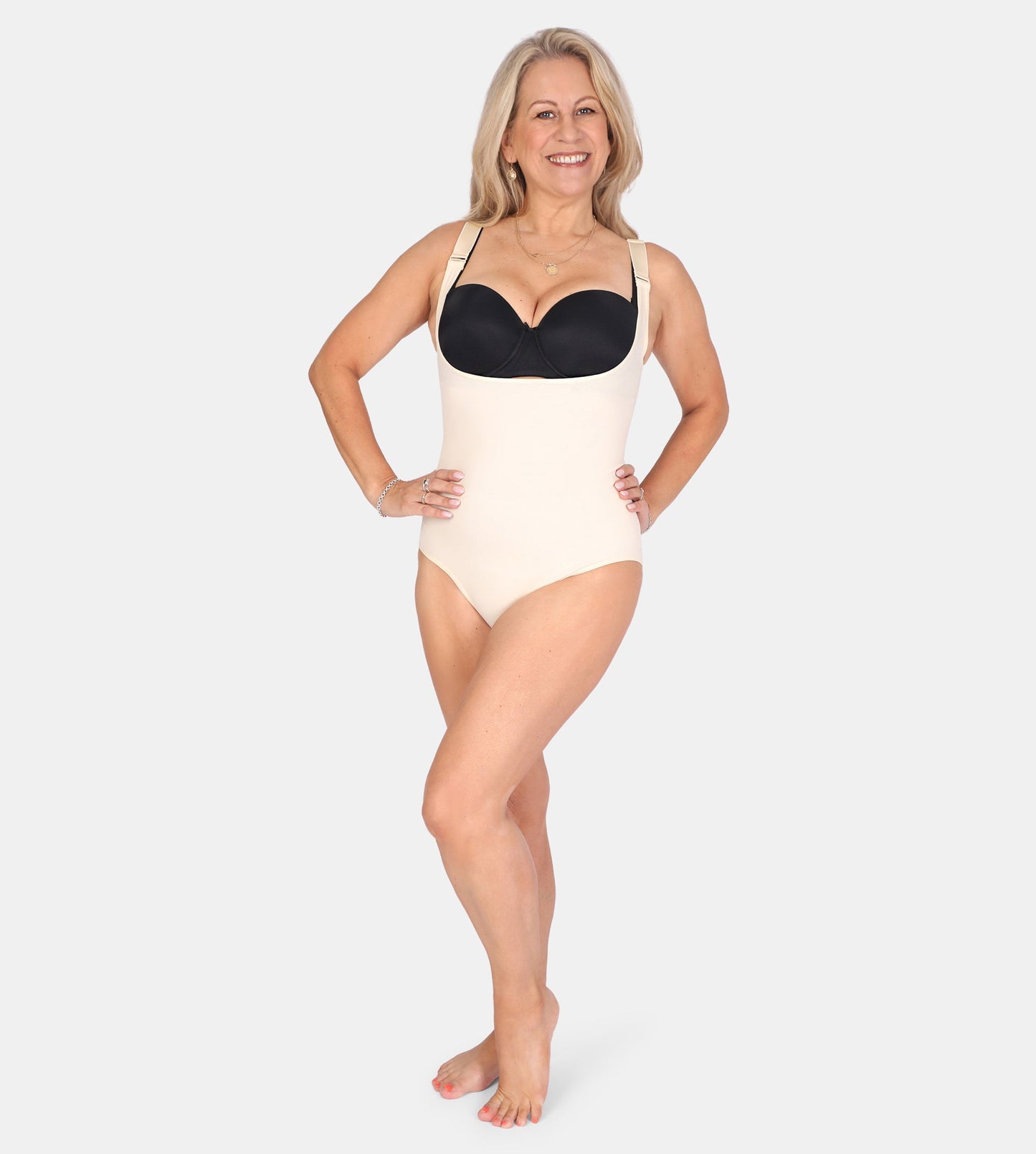 Open Bust Bodysuit Shaping Panty