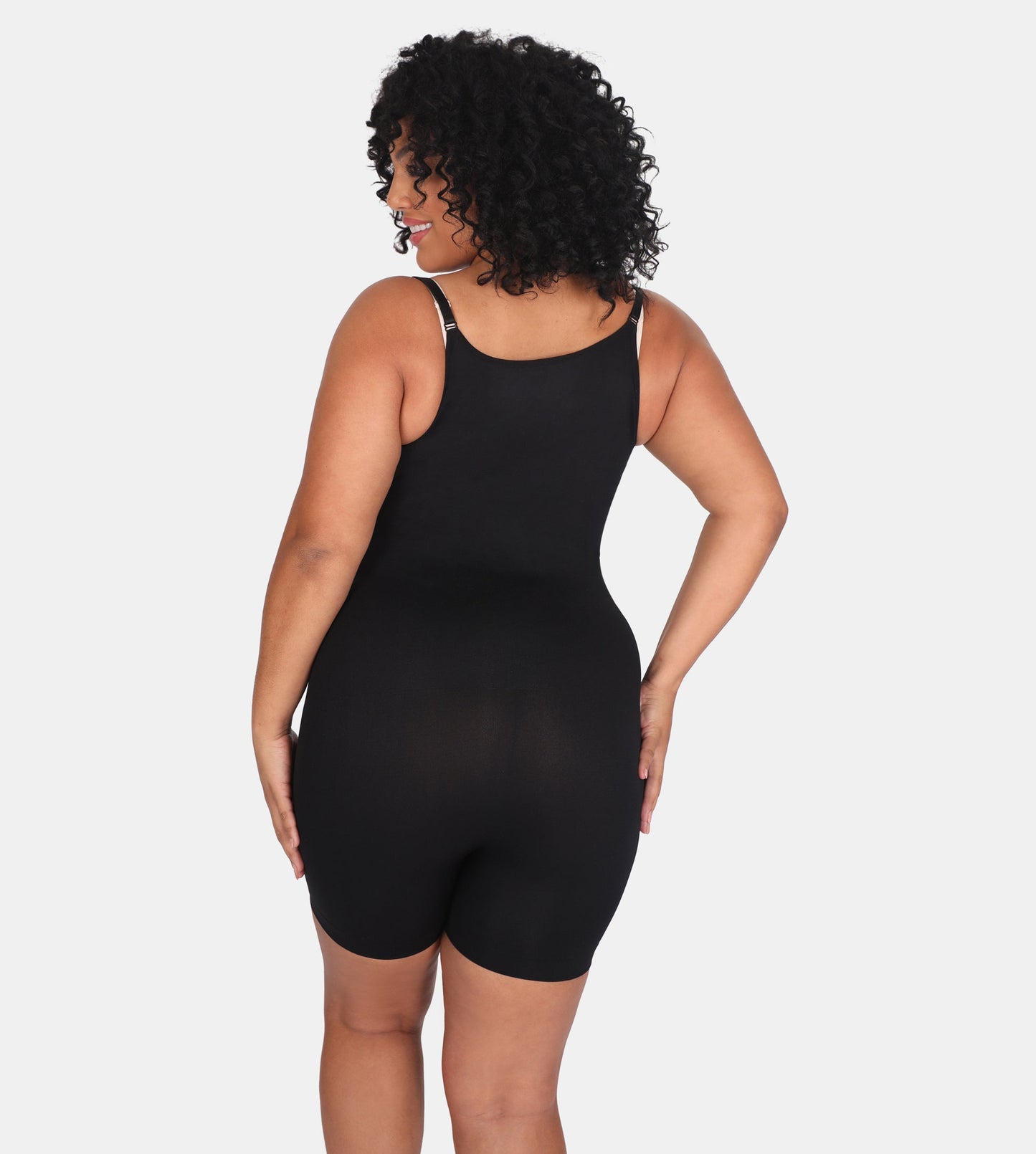 Open Bust Bodysuit Shaping Shorts